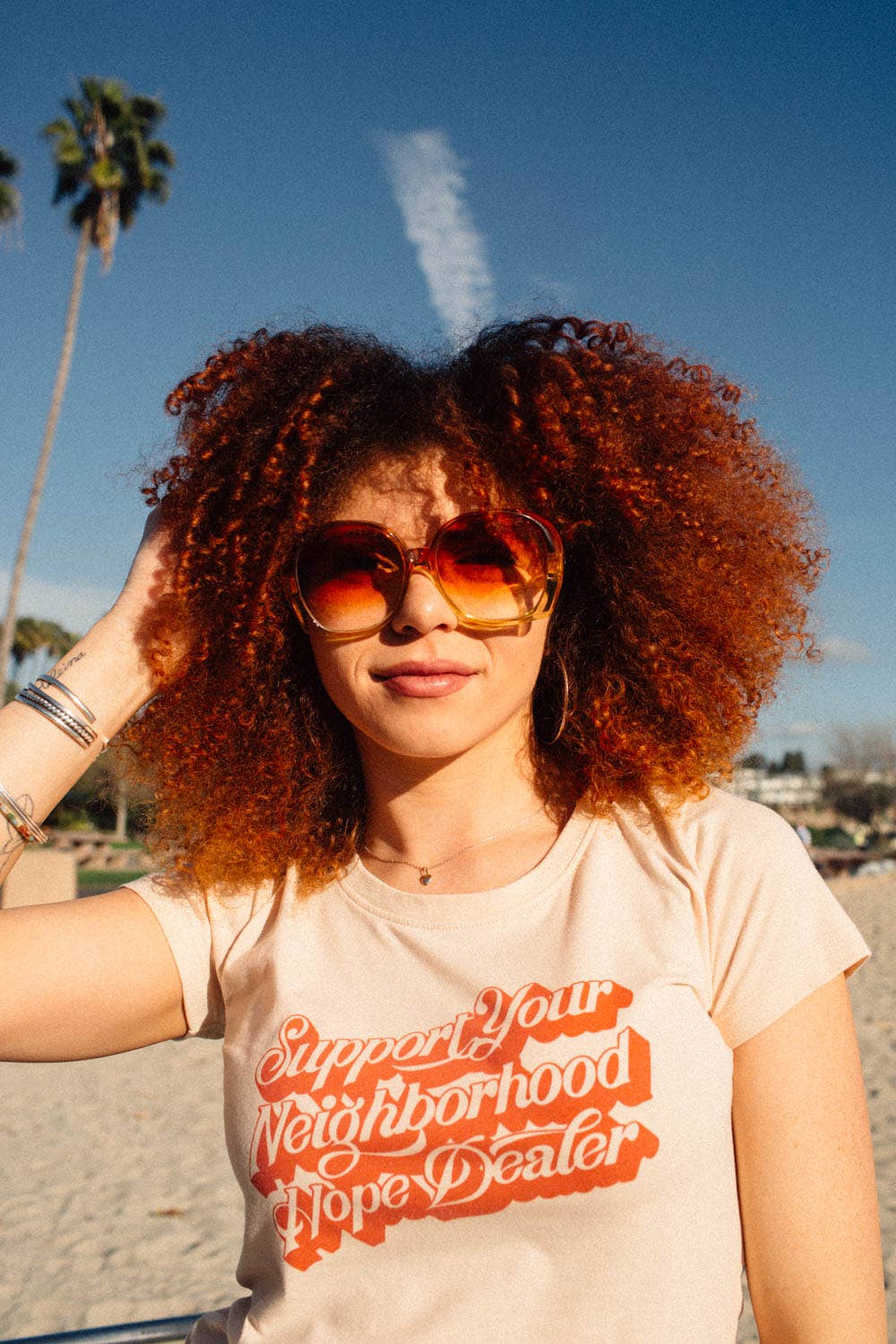 Support Your Neighborhood Hope Dealer | Graphic t-shirt