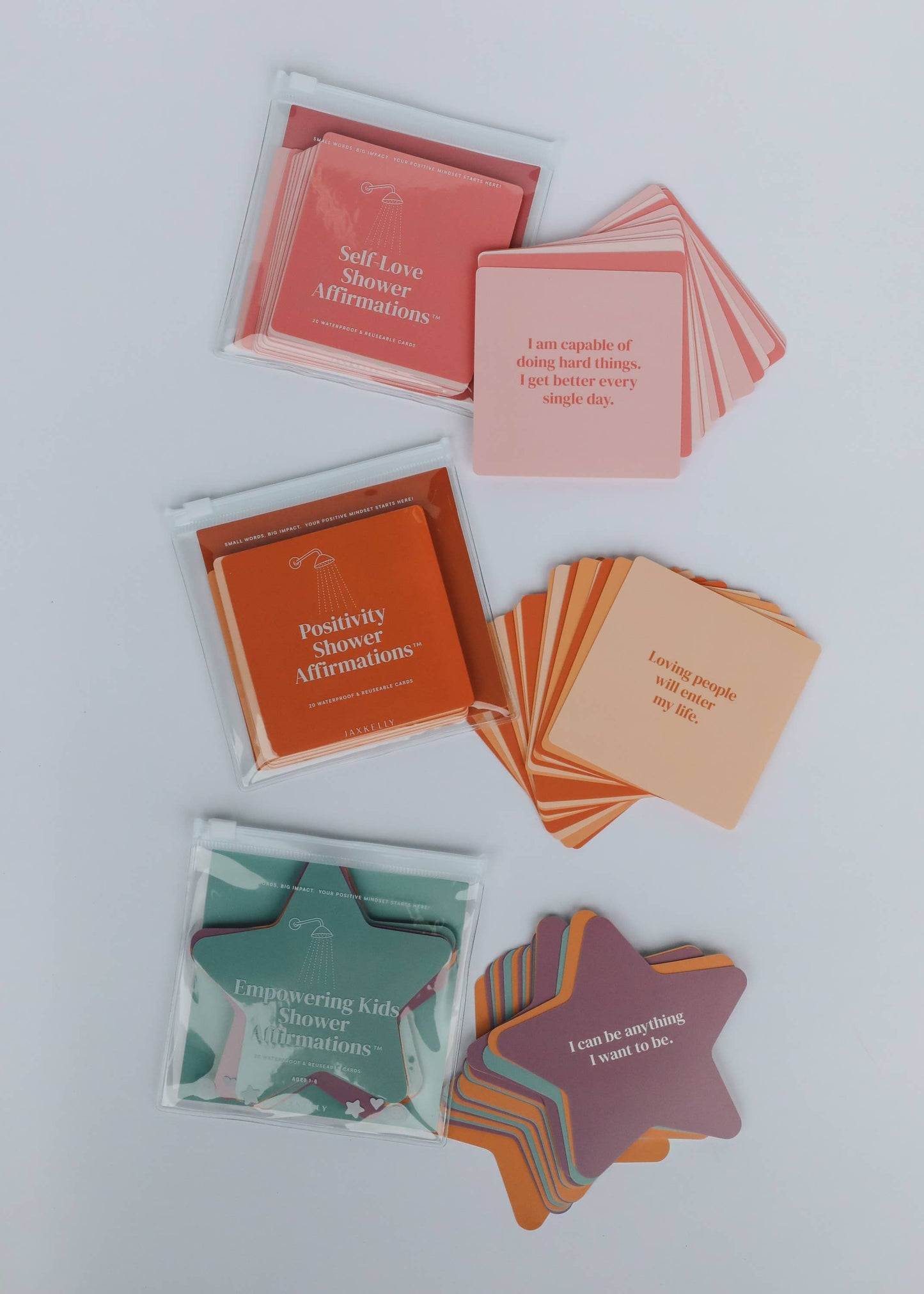 Shower Affirmation™ Display Cards - Self Love