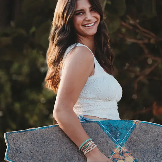 "Reflect" Ocean Wave Hair Tie Bracelets