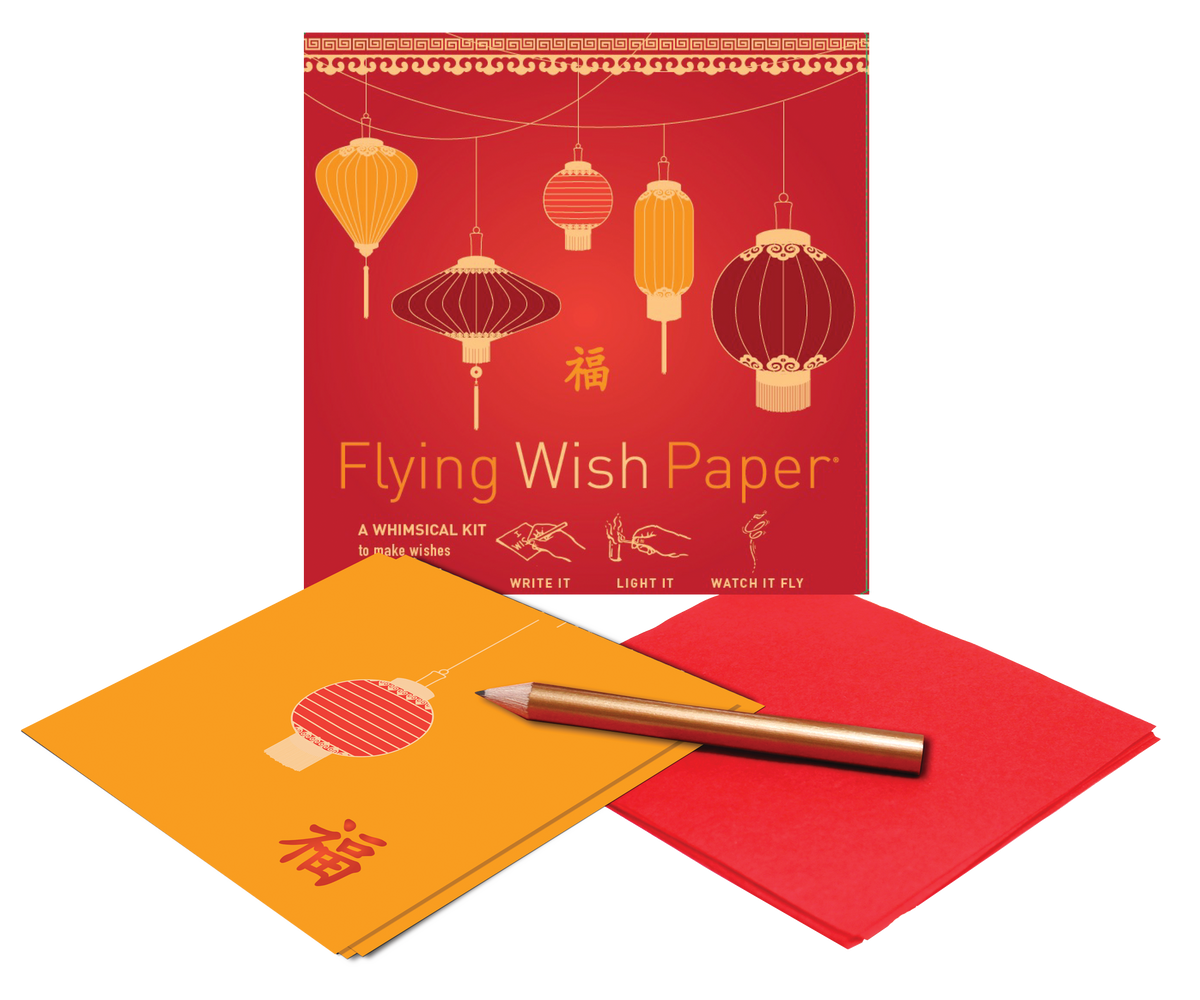 GOOD FORTUNE | Wish Paper Kit, Lunar New Year Good Luck Gift