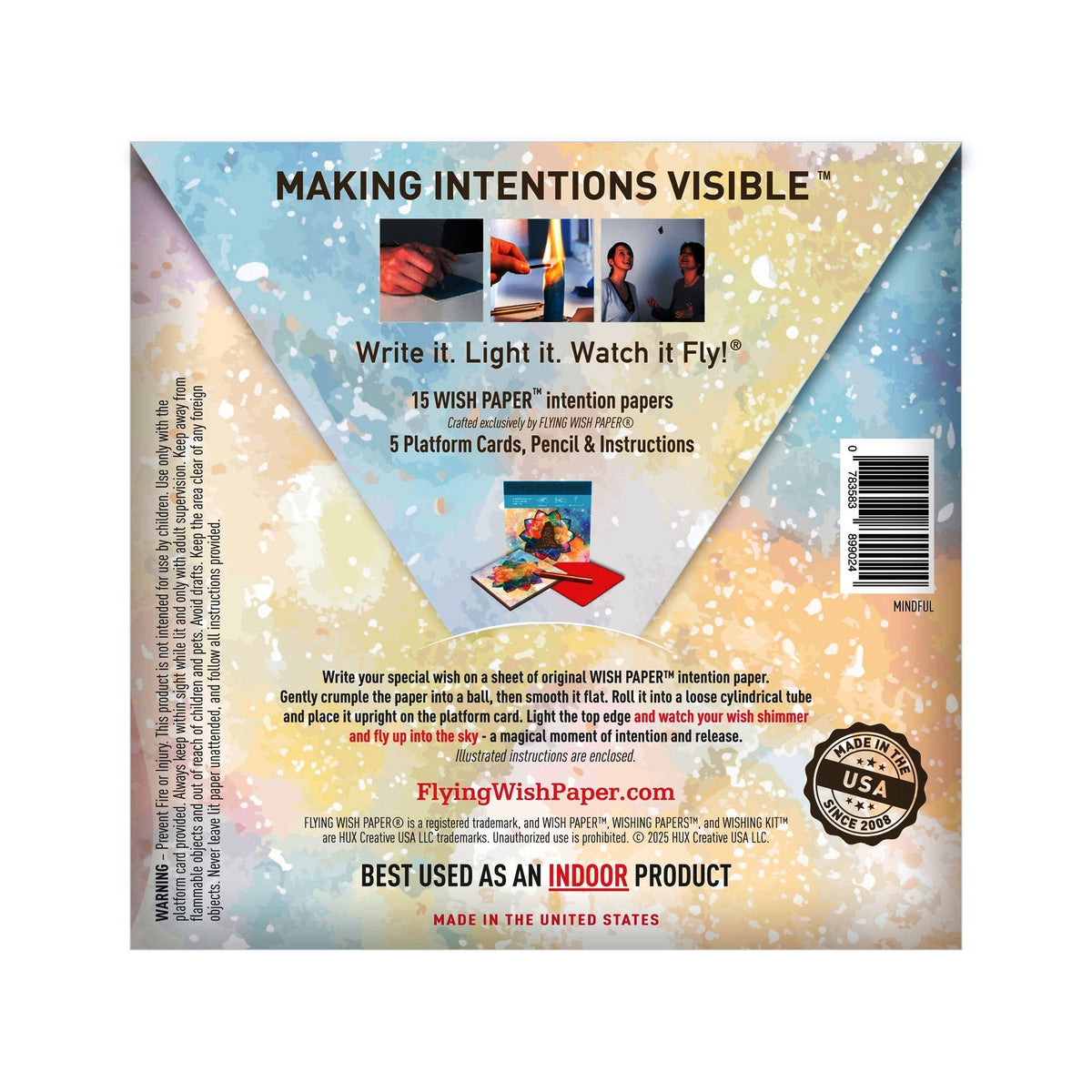 MINDFUL | Wish Paper Kit, Meditation & Self-Care Gift