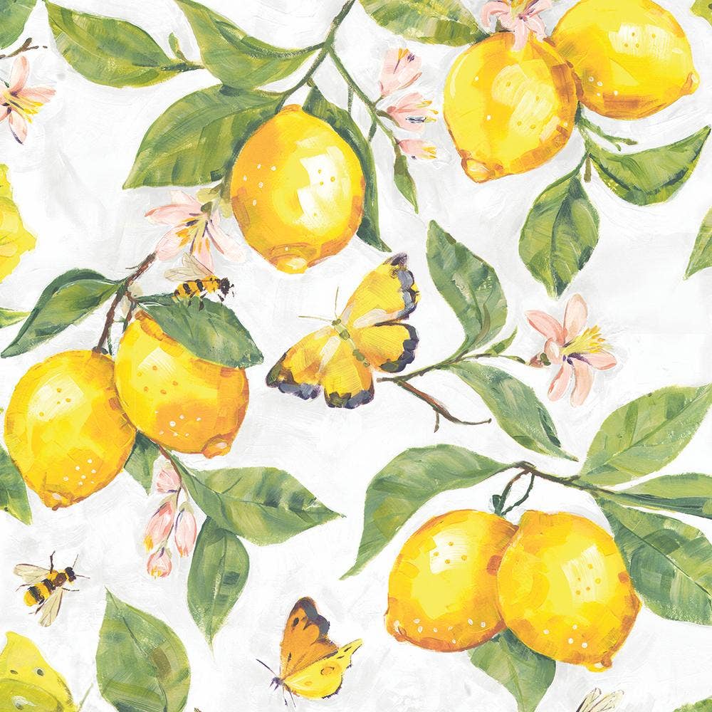 BEV- FRESH LEMONS, WHITE BY AMBIENTE