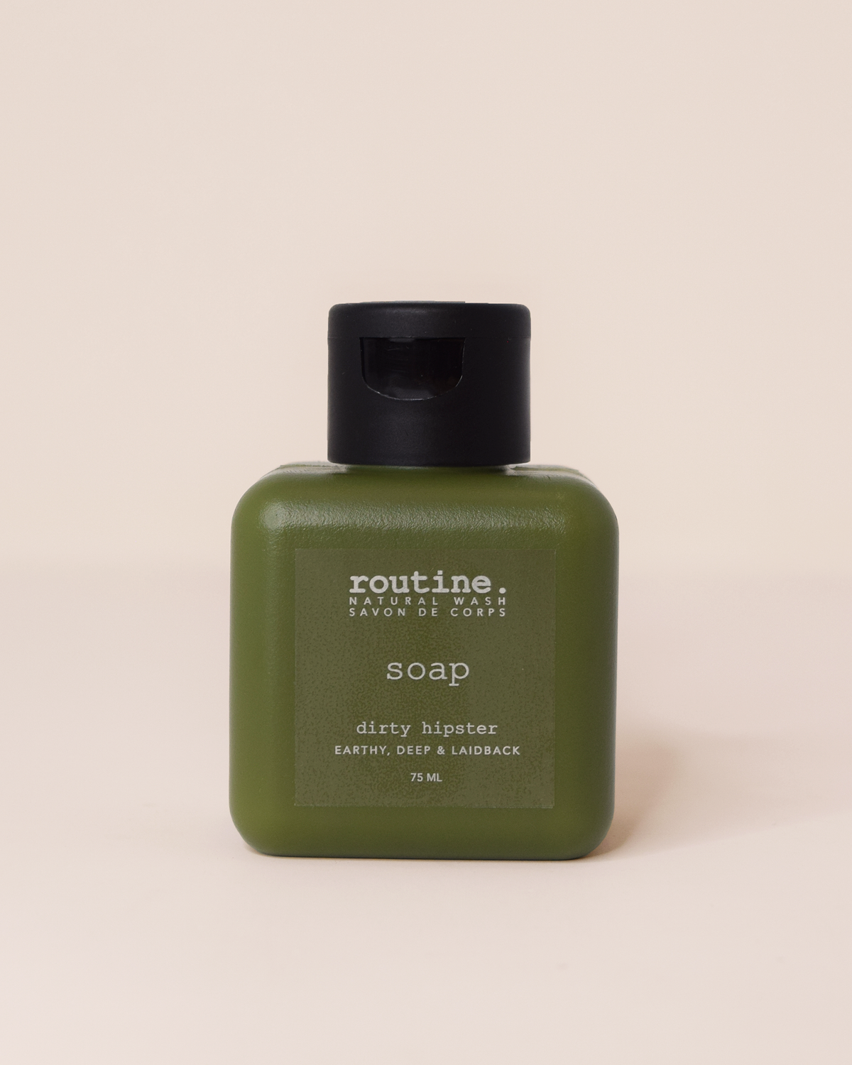Dirty Hipster No.4 75ml Natural Hand & Body Wash - Travel Mini