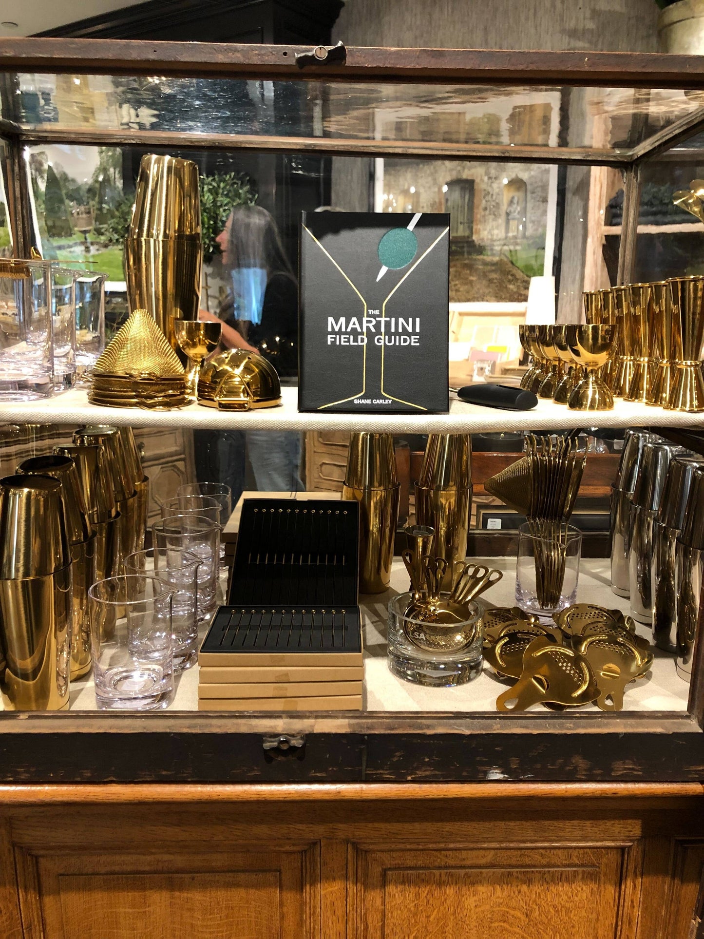 Cocktail Picks for Garnishes, Gold (12 Piece, Short)