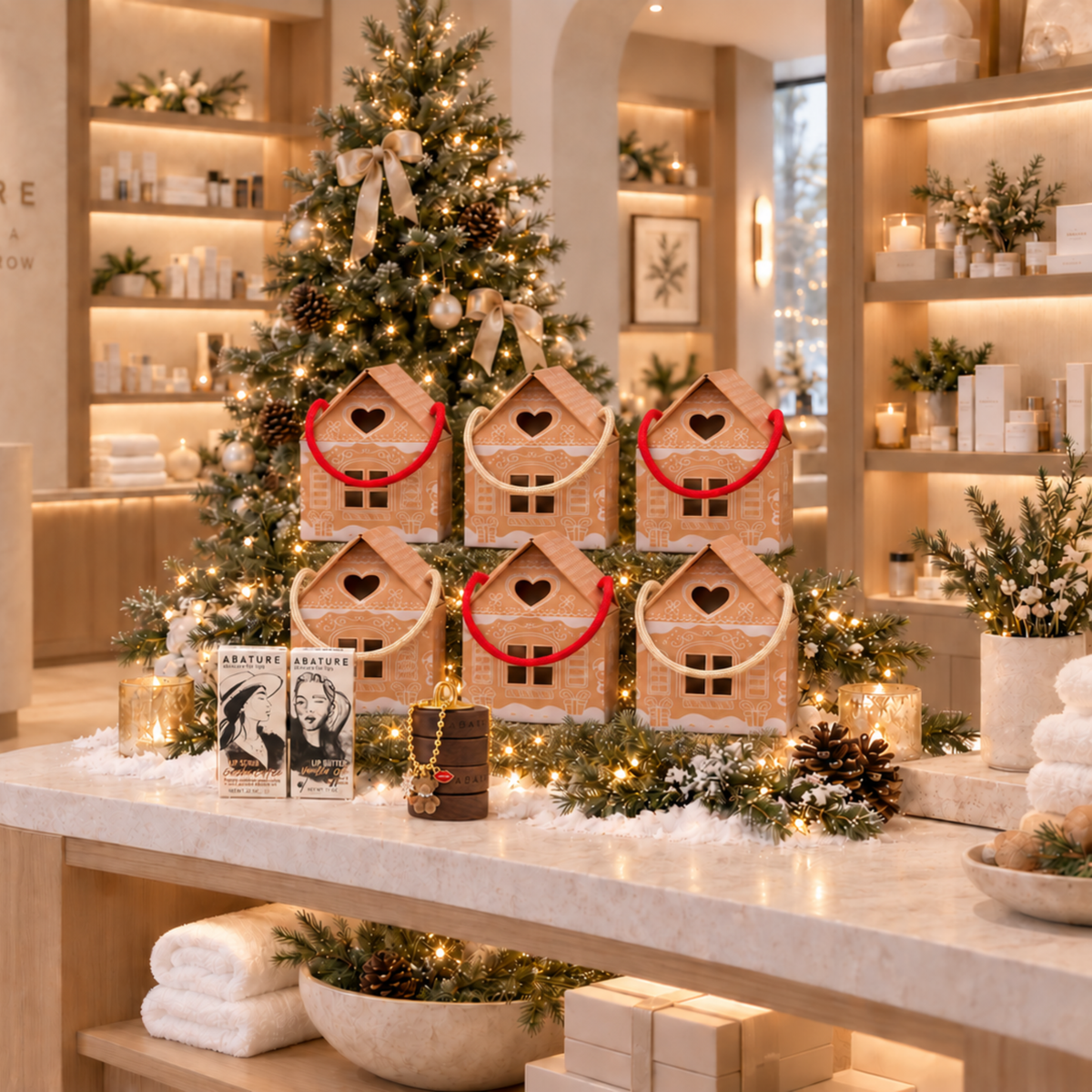 6pcs Gingerbread Holiday Gift Sets
