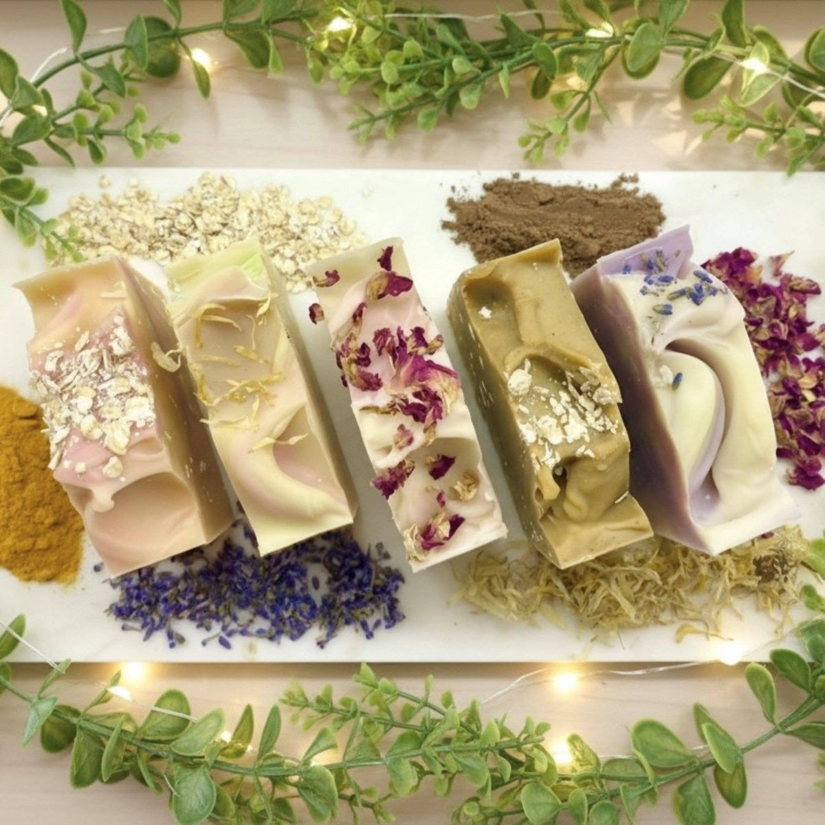 Frosted Summit Handmade Soap Bar Fresh Pine Scent SEASONAL