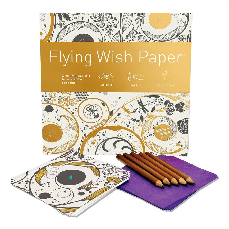 5-PK SWIRLS Flying Wish Paper® Large Kit| Manifestation Gift