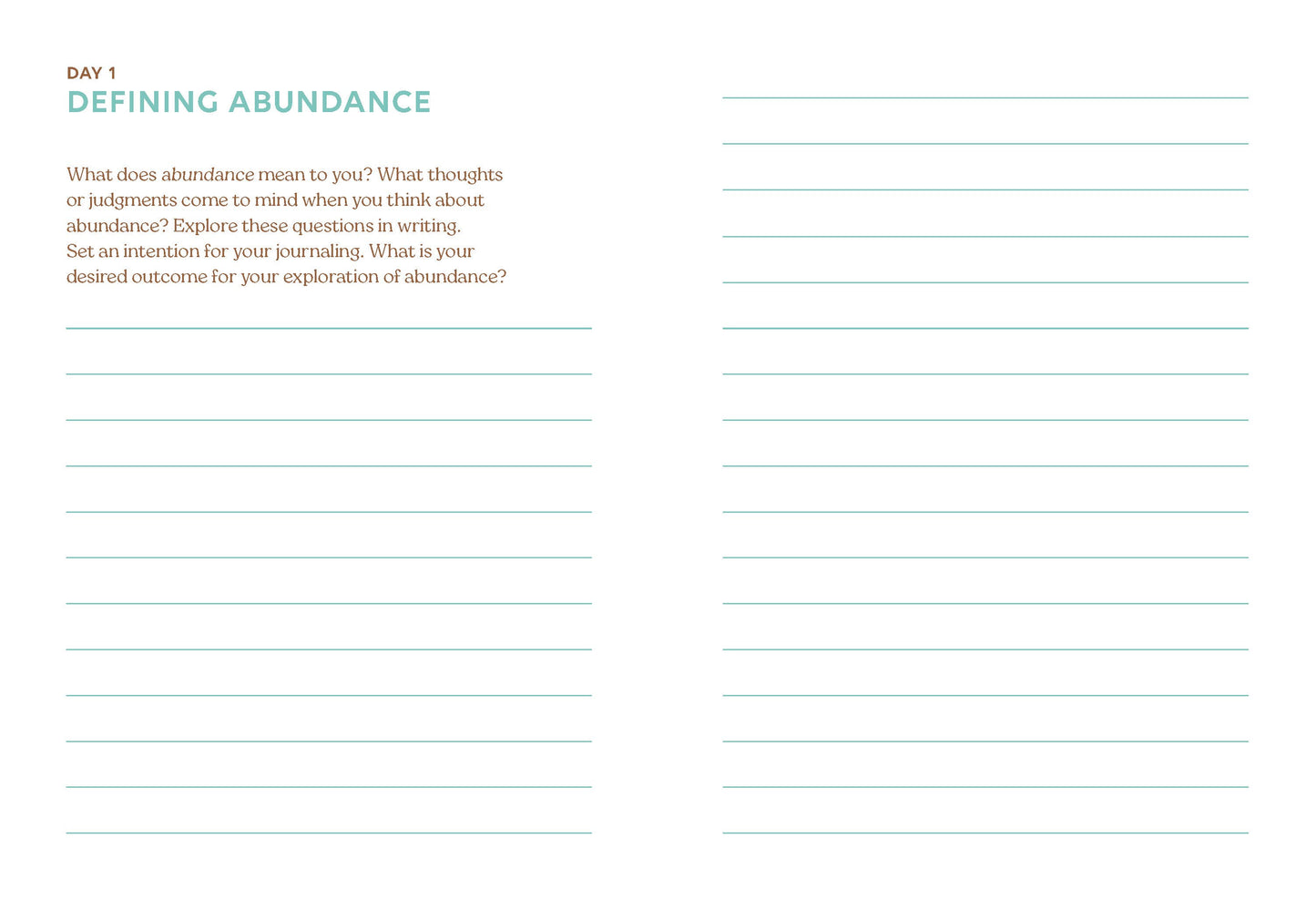 Abundance