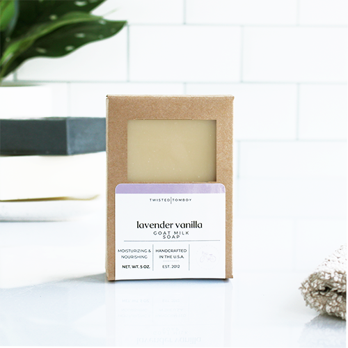 Handcrafted Goat Milk Soaps - NEW PACKAGING