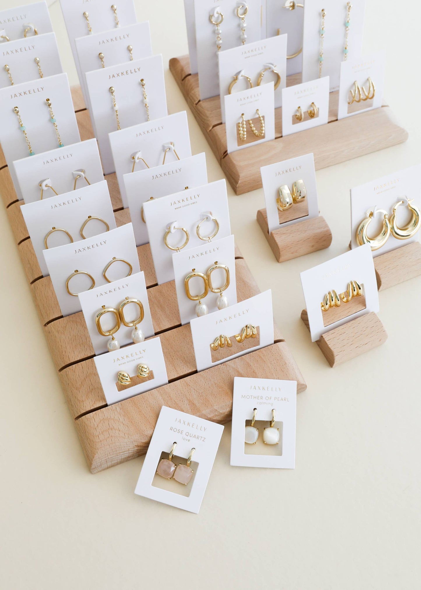 Gold Organic Hoop