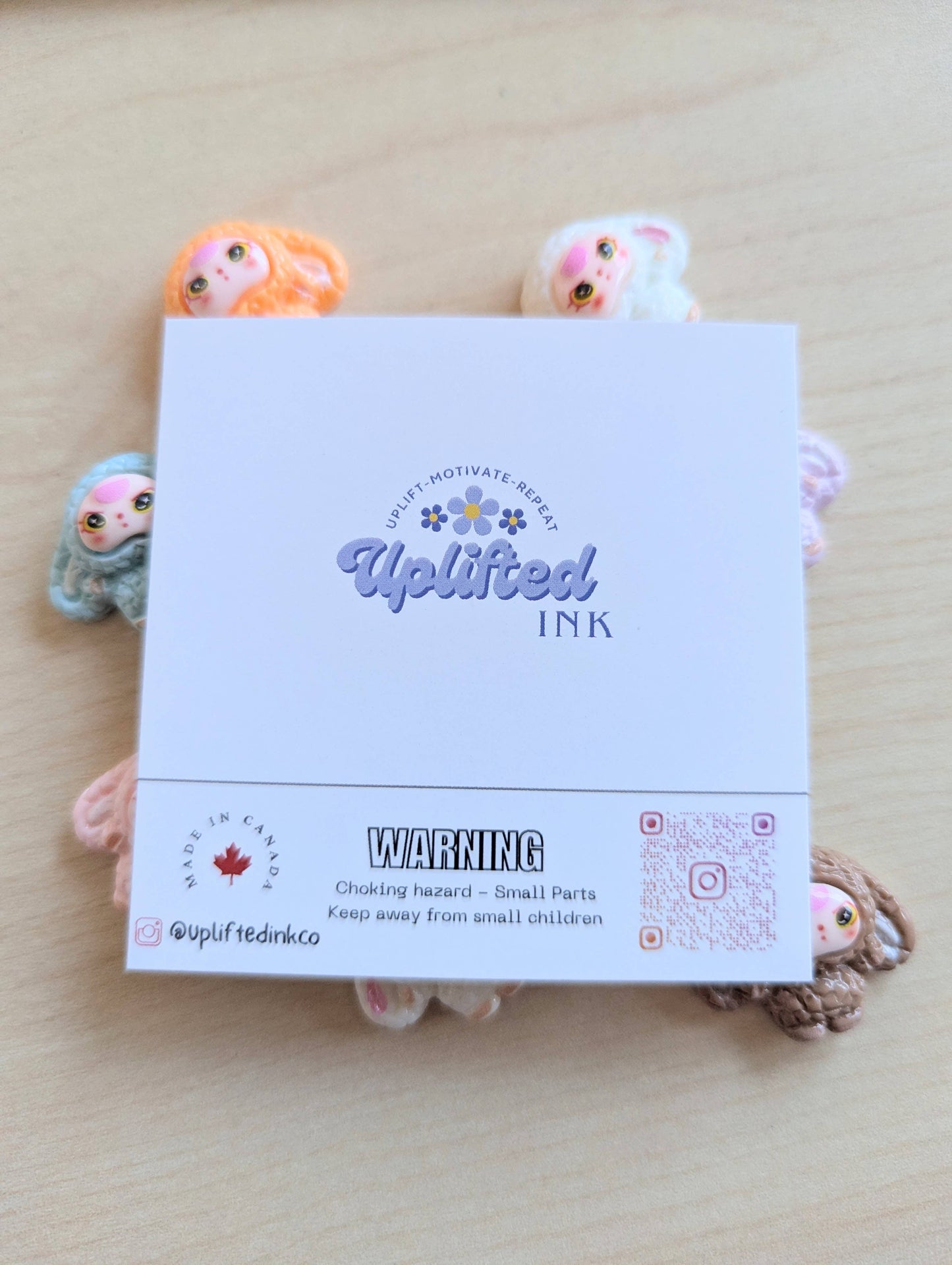 Friendship & Love Card with Bunny Figurine | Quirky Everyday