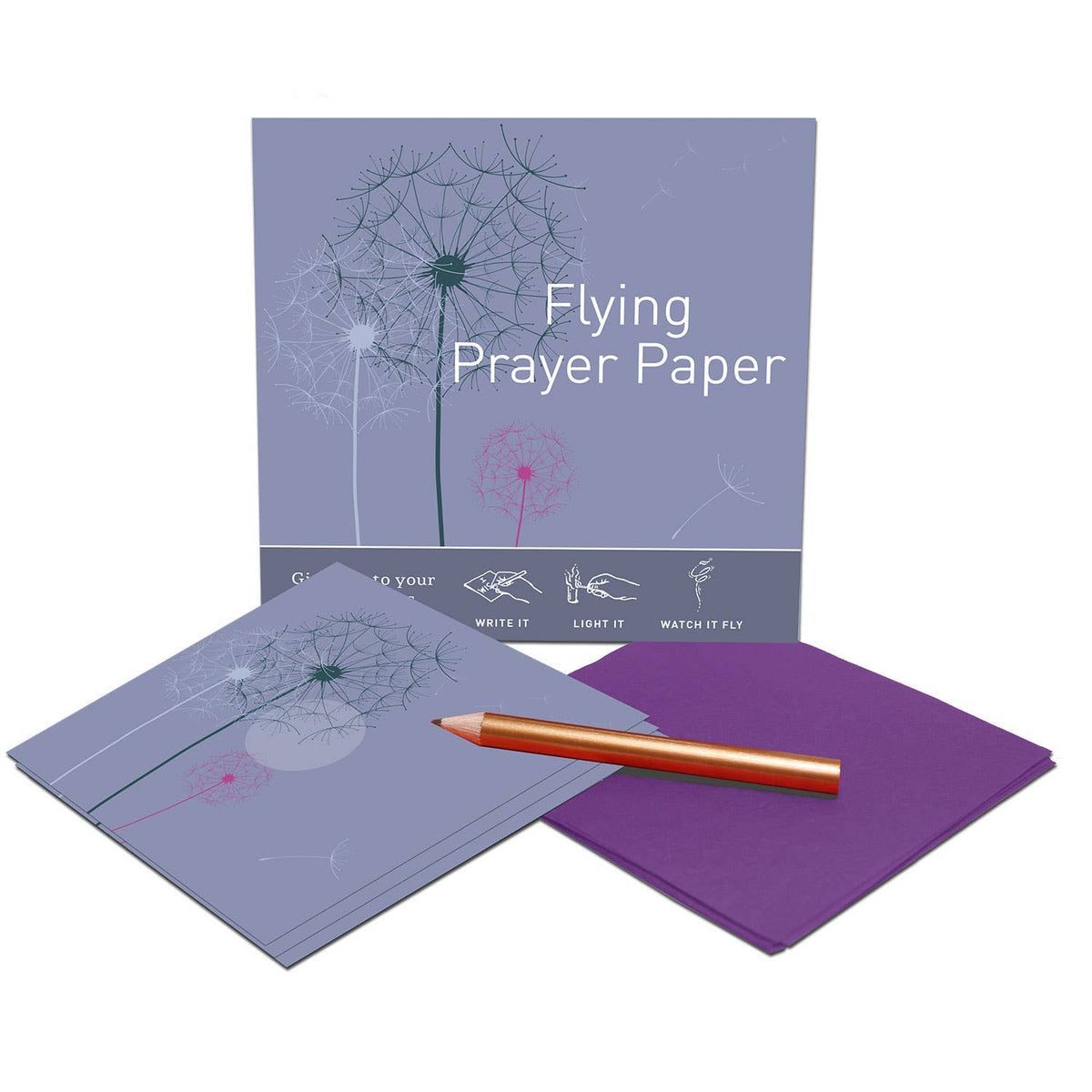 DANDELION PRAYERS | Wish Paper Kit, Prayer & Sympathy Gift
