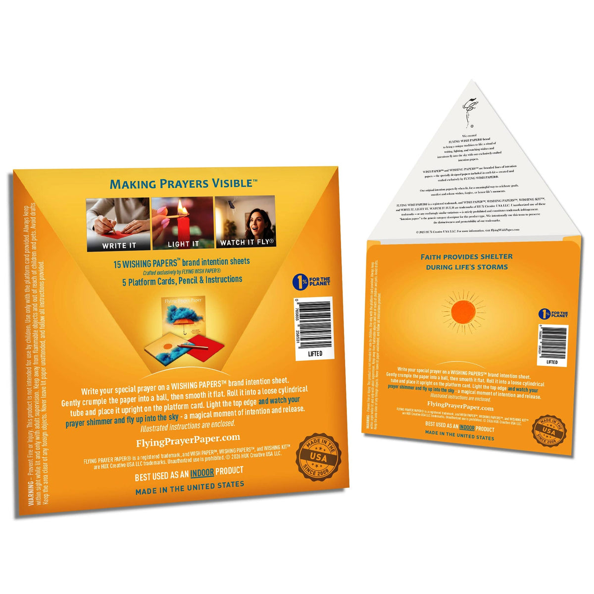 LIFTED | Wish Paper Kit, Prayer & Encouragement Gift
