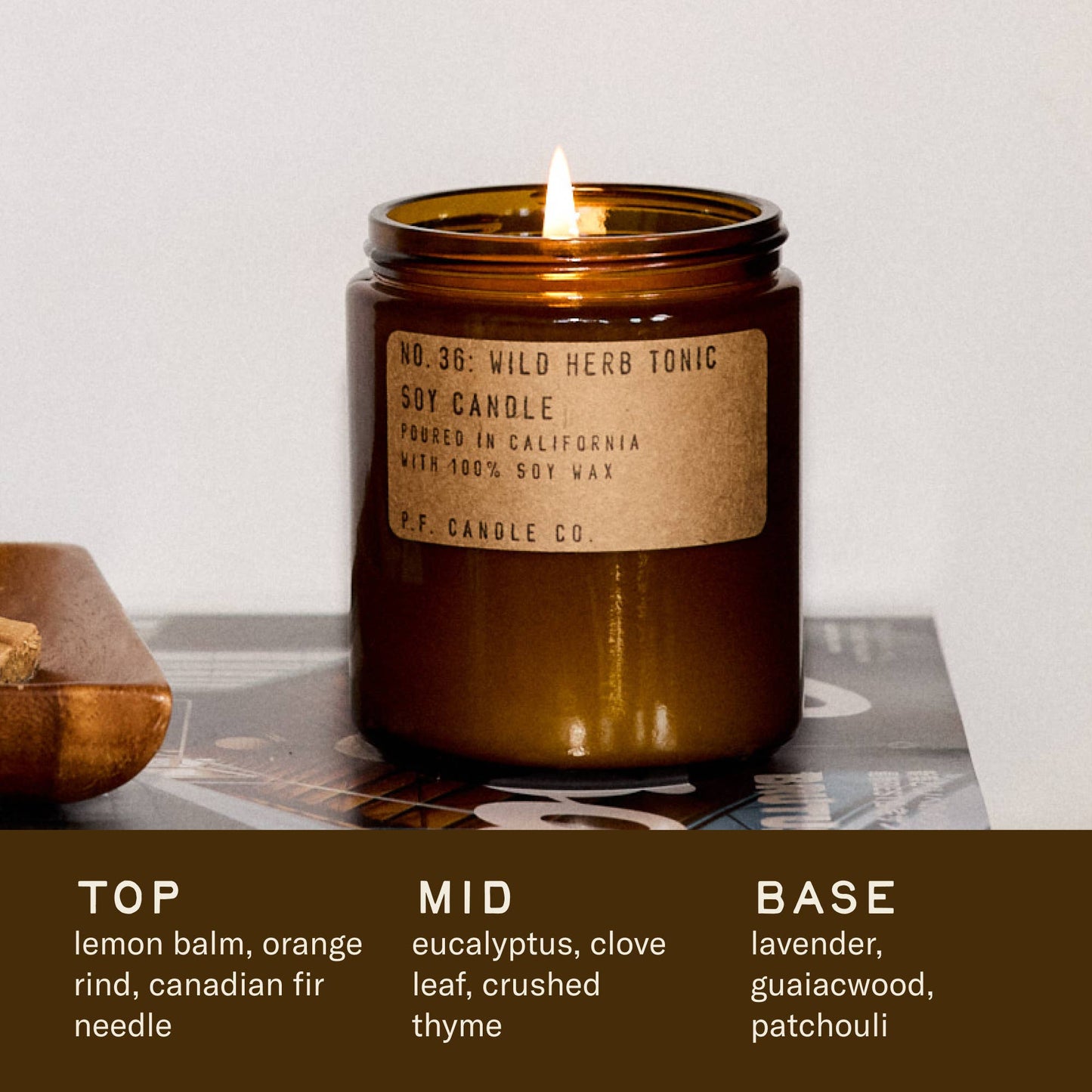 Wild Herb Tonic - 7.2 oz Standard Candle