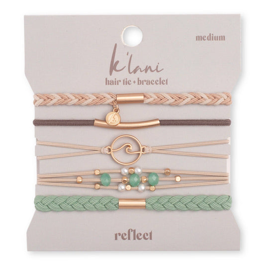 "Reflect" Ocean Wave Hair Tie Bracelets