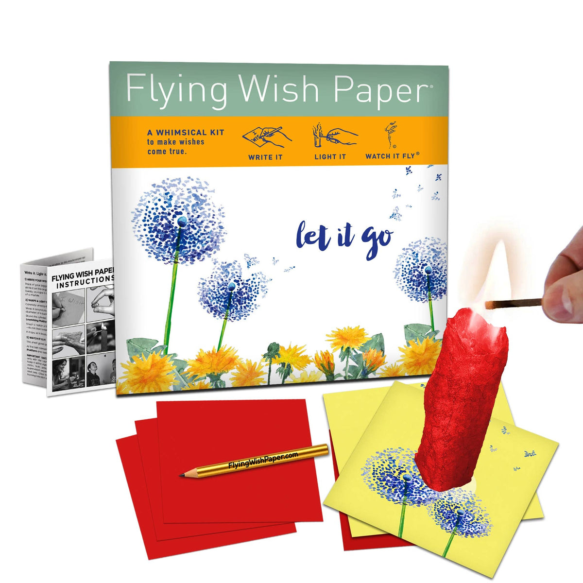 LET IT GO | Wish Paper Kit, Release Ritual & Self-Care Gift