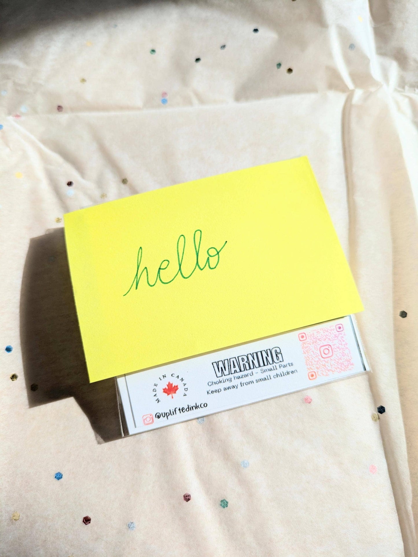 Ducking Awesome Card & Duck Figurine with Message Option