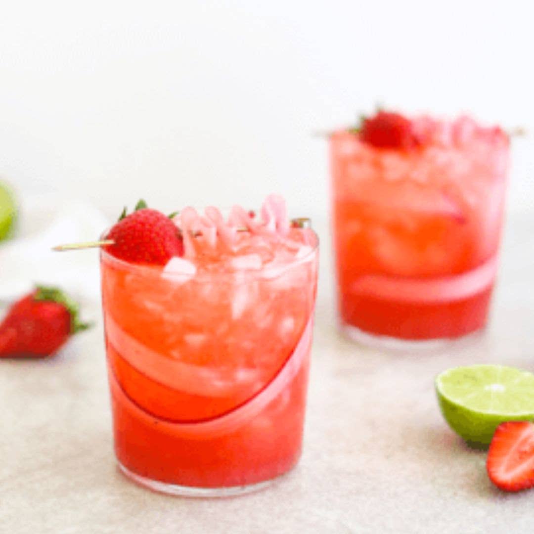 Strawberry & Basil Cocktail and Mocktail Mixer, 16 fl oz