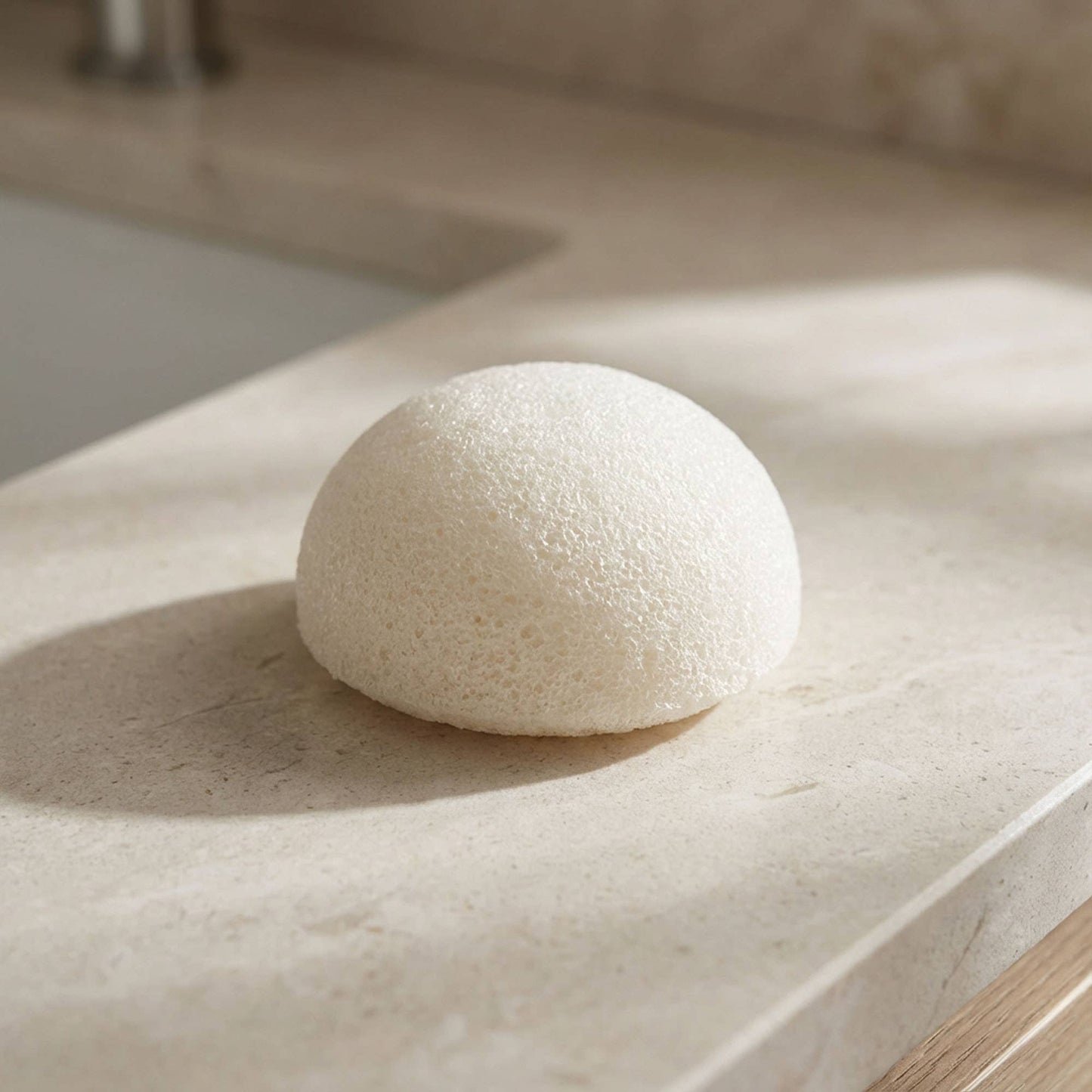 Natural Konjac Facial Cleansing Sponge | Faire Market